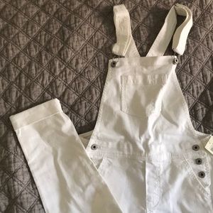 White Lucky Brand Overalls - xs